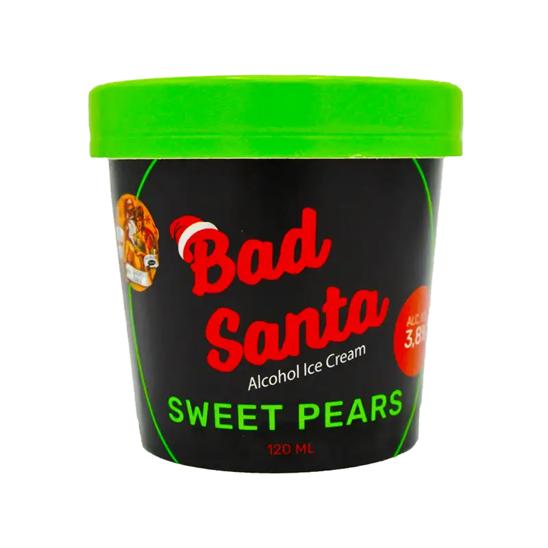 Bad Sanda Sweet Pears alkoholijäätelö
