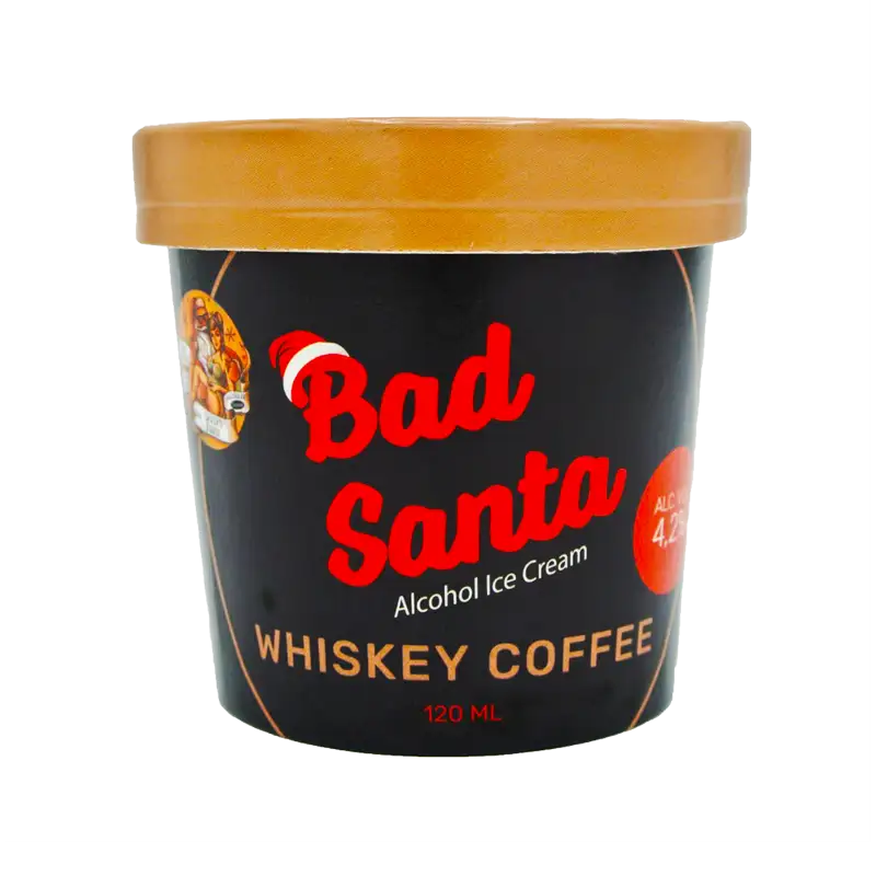 Bad Sanda Whiskey Coffee alkoholijäätelö
